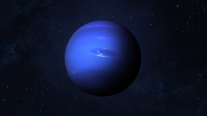 Neptune in space