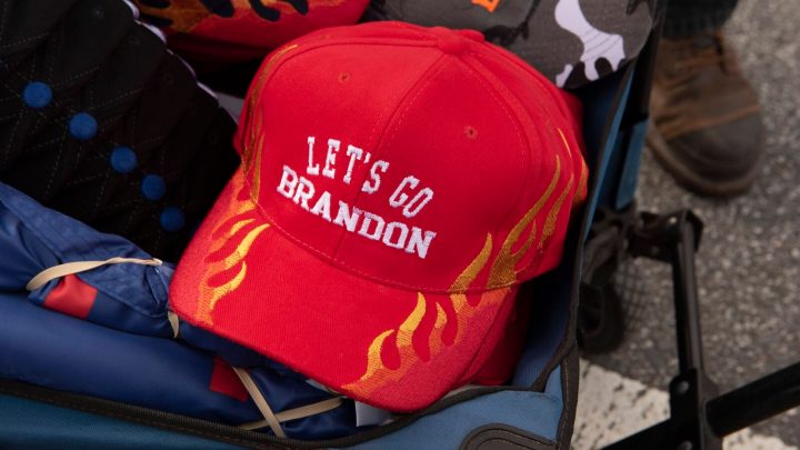 Let's Go Brandon red cap
