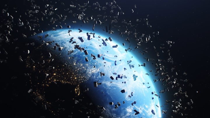 space debris around Earth