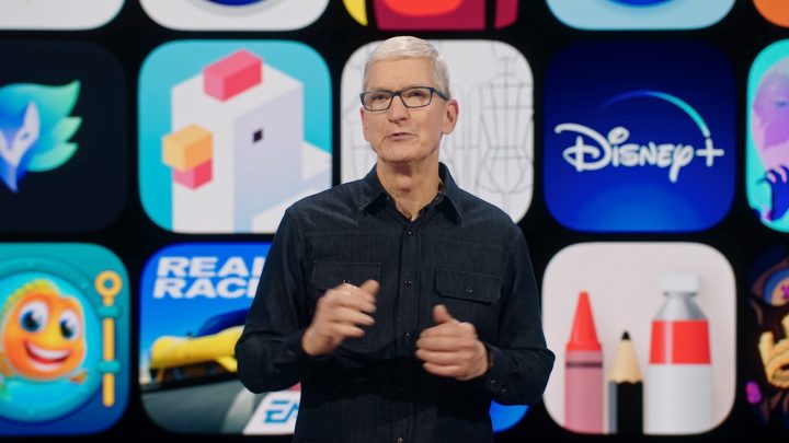 Tim Cook at WWDC 2021