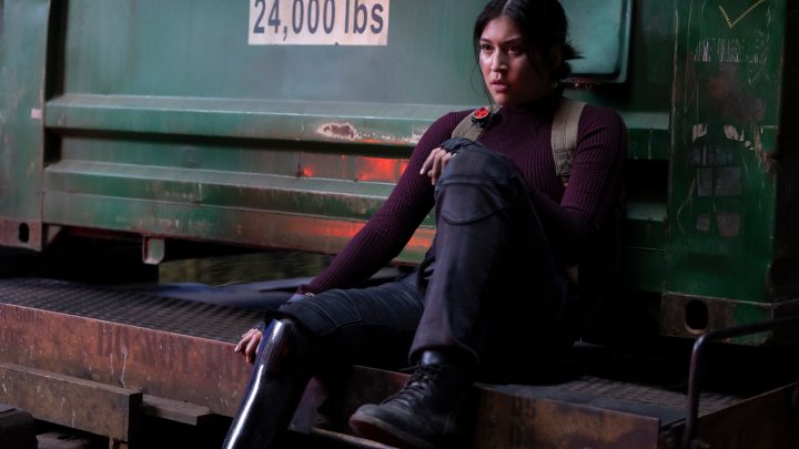 Alaqua Cox as Maya Lopez in Marvel Studios' Echo, exclusively on Disney+.
