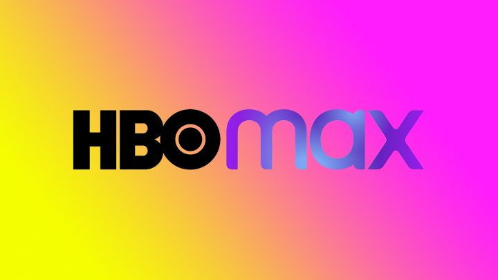HBO Max logo on a color background