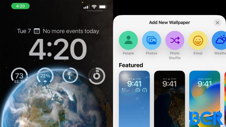 iOS 16 Beta Homescreen