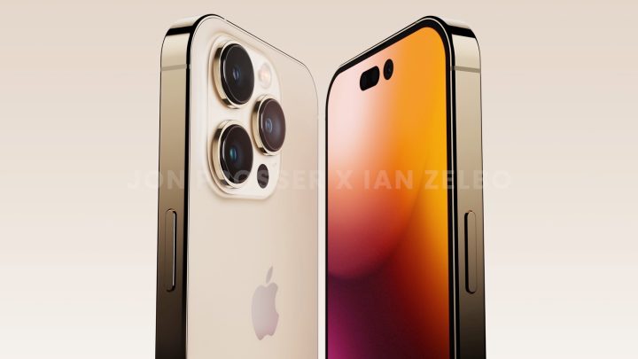 iPhone 14 Pro render from Front Page Tech.