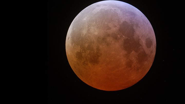 The Moon during a lunar eclipse