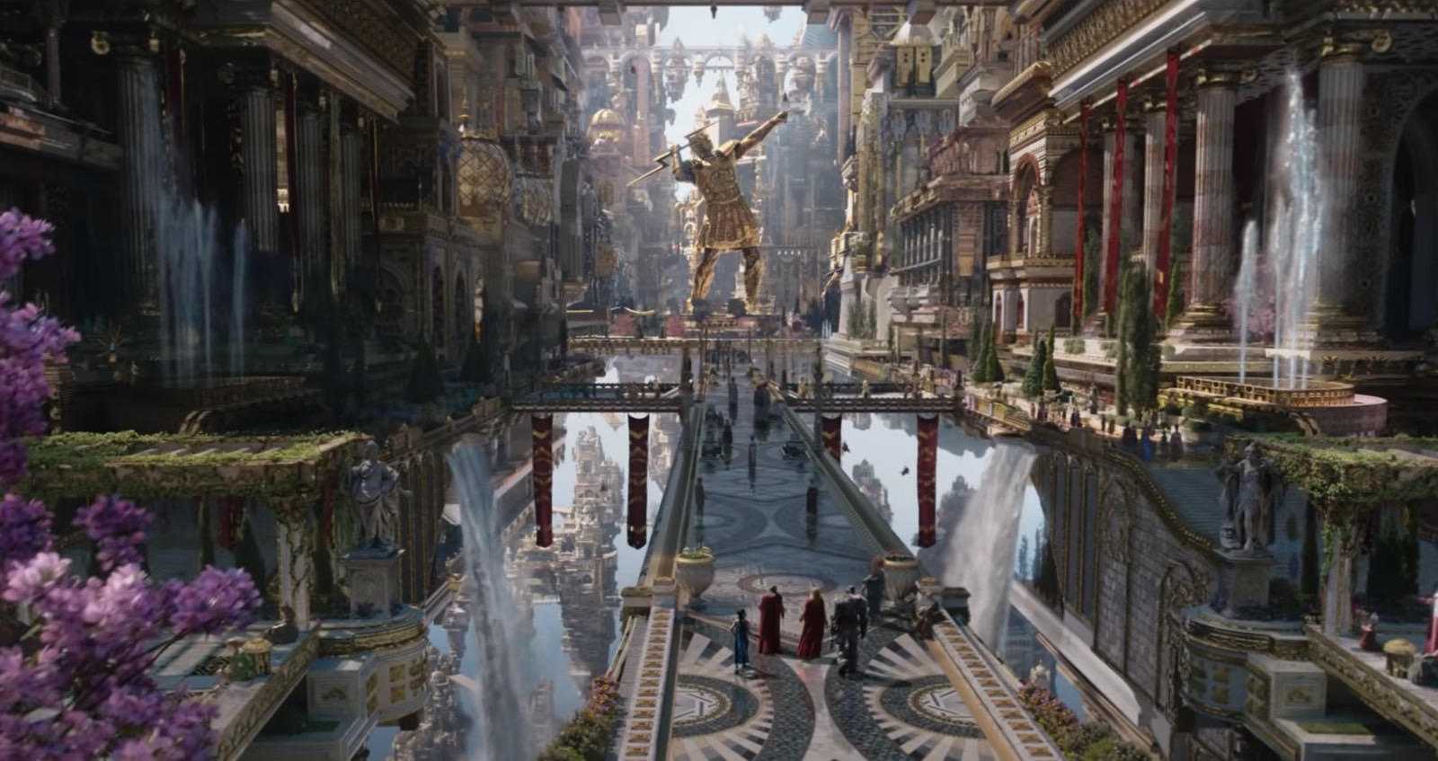 The world of Greek gods in Thor: Love and Thunder trailer