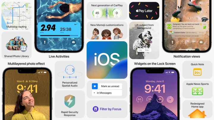 Apple debuts iOS 16 at WWDC 2022.
