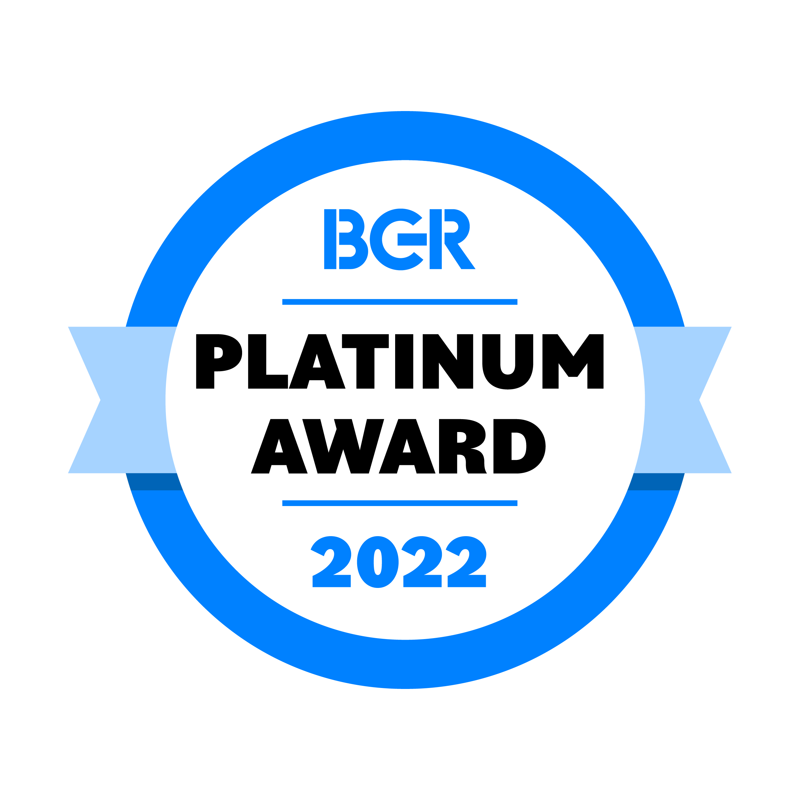 BGR Platinum Award 2022